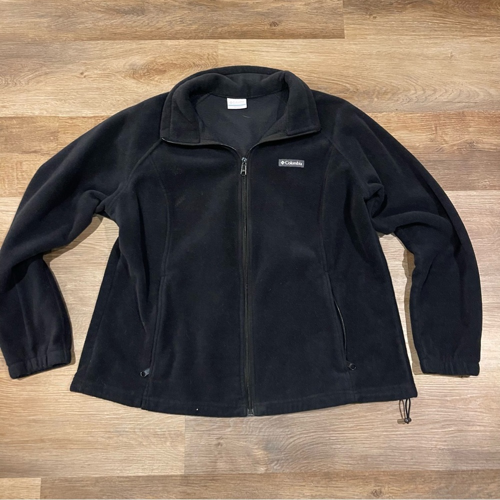 Columbia Women's Black Fleece Jacket - 2X